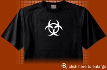 Biohazard Symbol Shirt